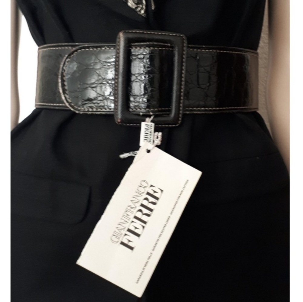 GIANFRANCO FERRE | Vintage Wide Leather Belt